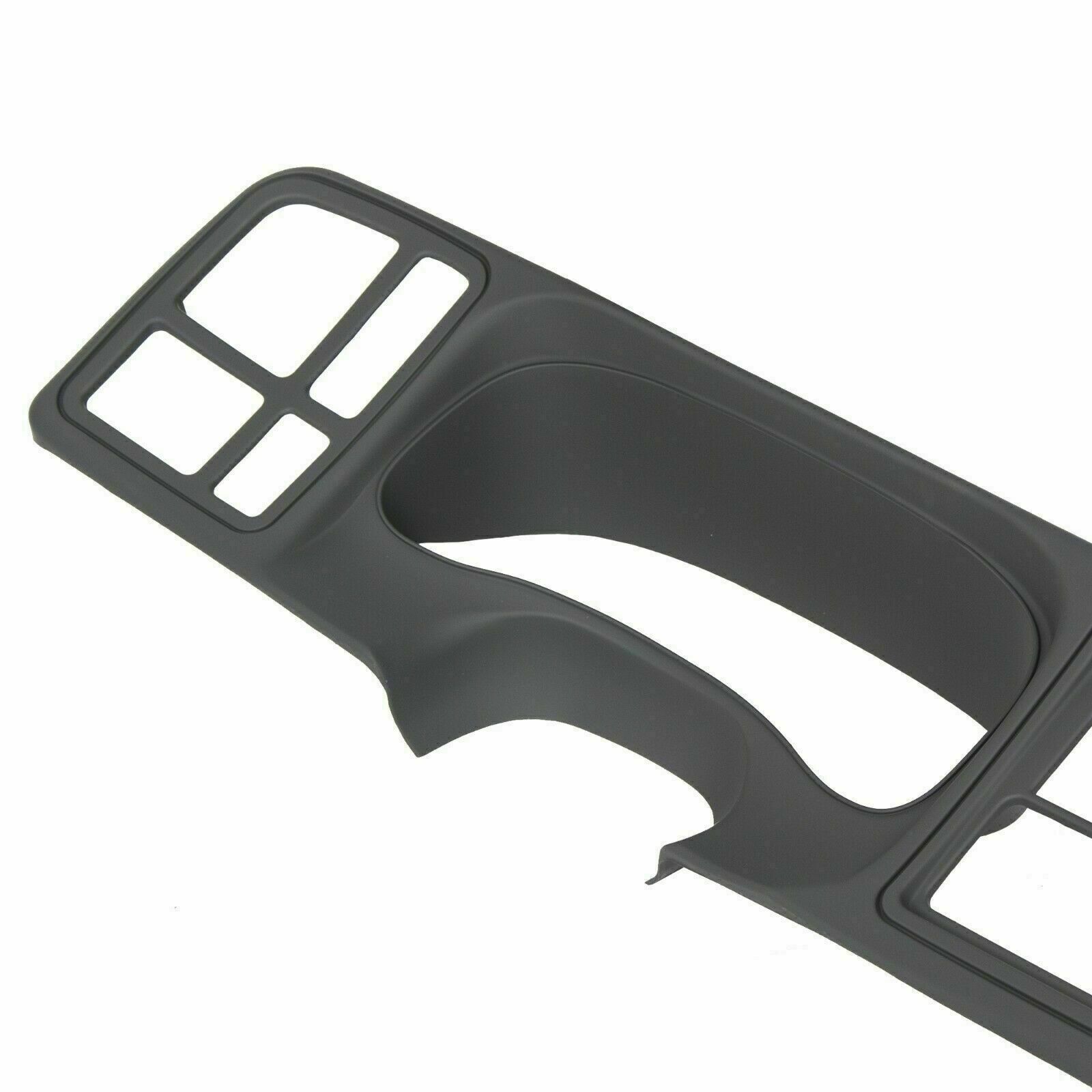 Double DIN Truck Dash Kit For Chevy Silverado GMC Sierra 1999-02 Matte Black ABS