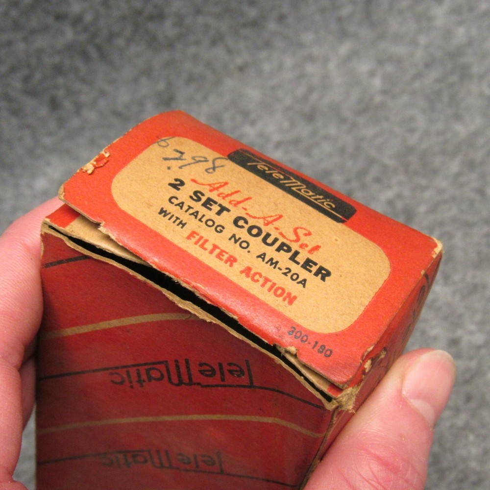 Telematic Add-A-Set Bifilar Transformer 2 Set Coupler AM-20A Telephone Accessory