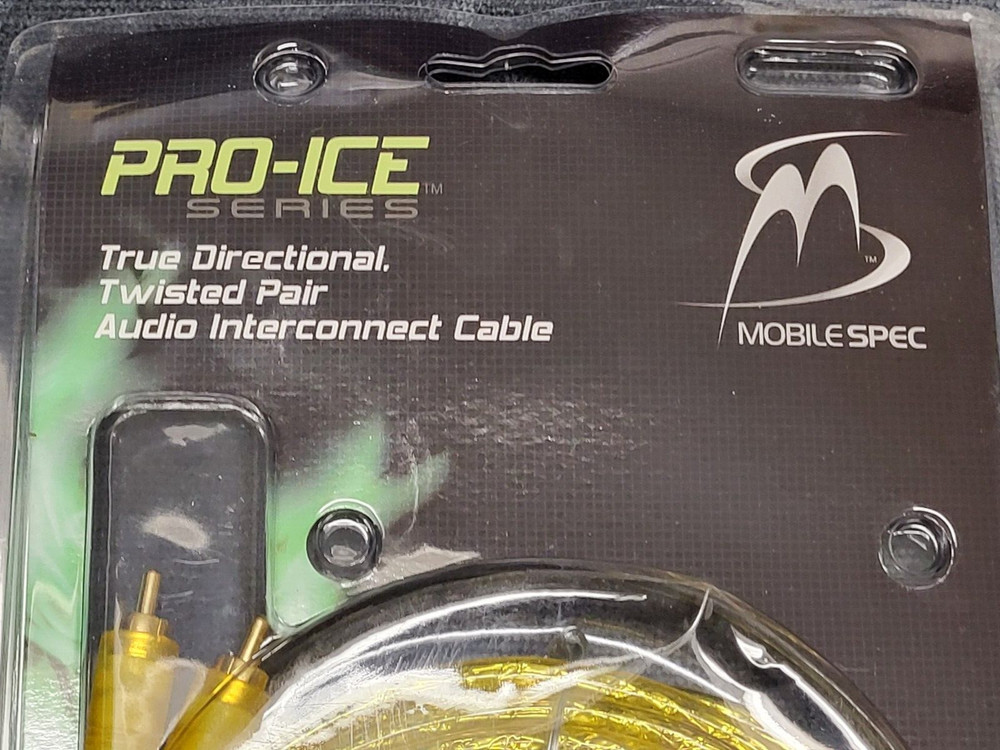 20FT MOBILE SPEC AUDIO INTERCONNECT CABLE TWISTED 2-Channel PRO-ICE [T223]