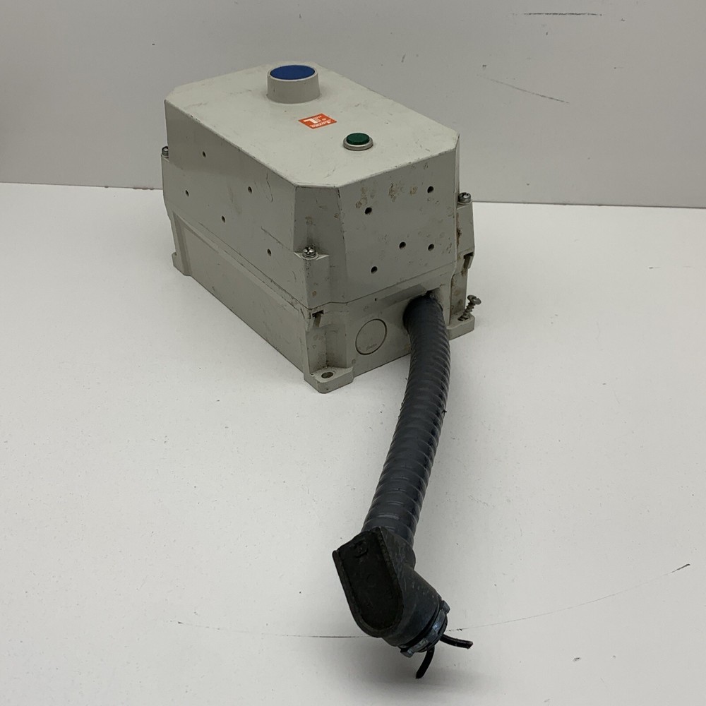 Lovato B16 40A Contactor with RC22.23 Overload Relay and Control Button Box