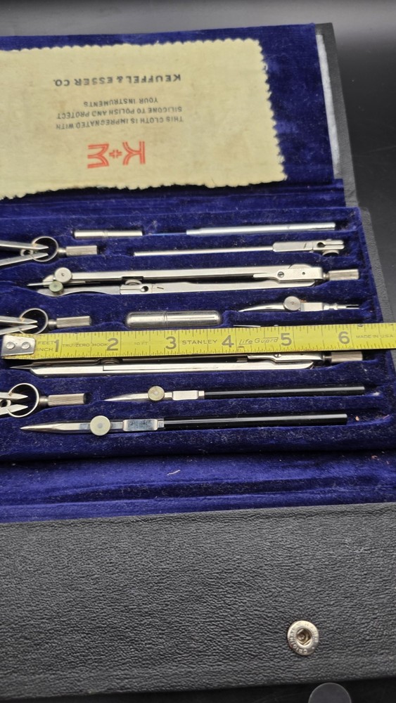 Keuffel & Esser Doric Drafting Set Apollo 9626C Made in Germany
