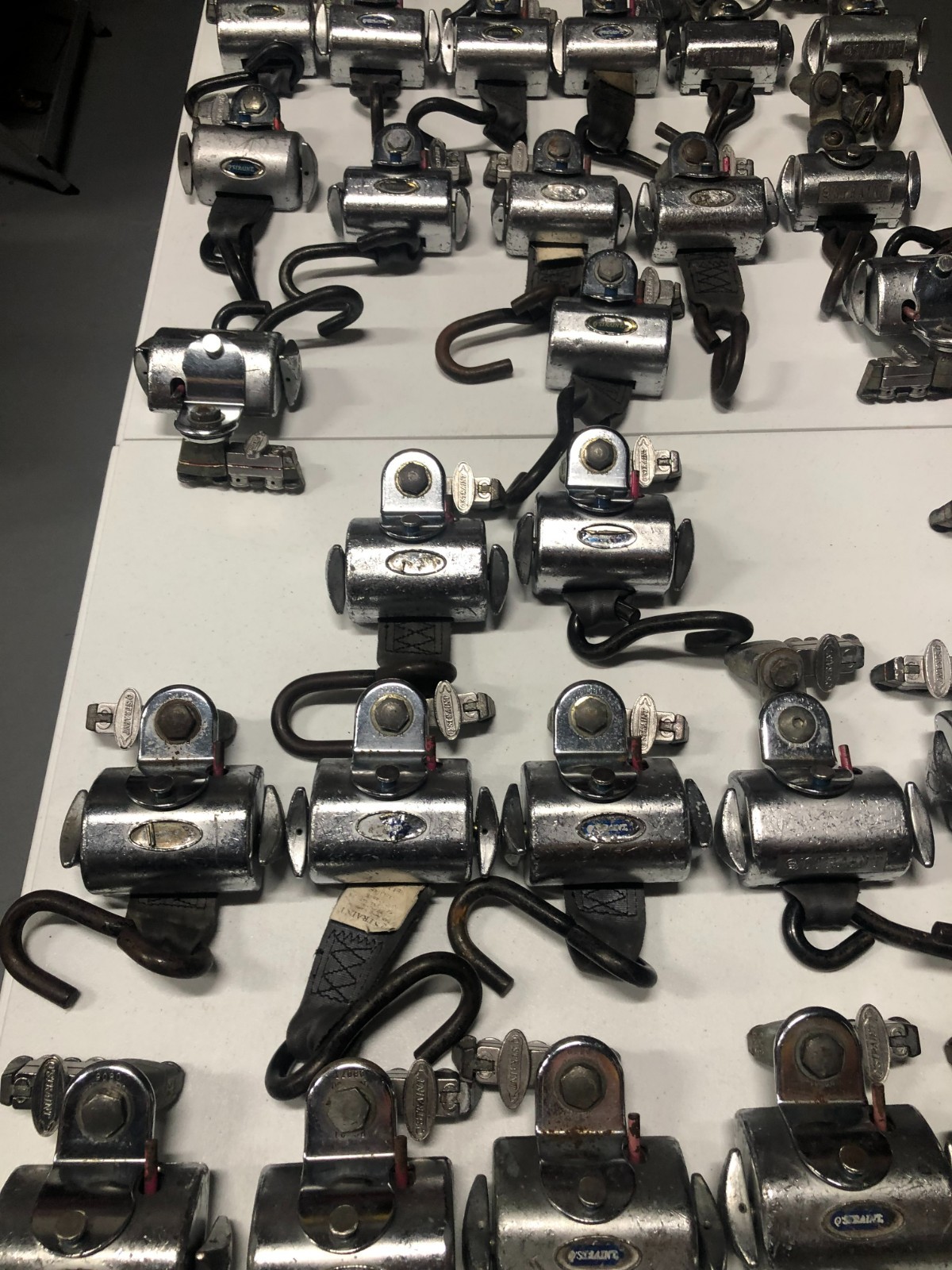 Q'Straint Wheelchair Securement tie Down Retractors.