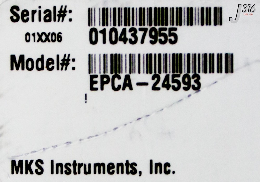 37833 MKS PCB CONTROLLER CARD EPCA-24593