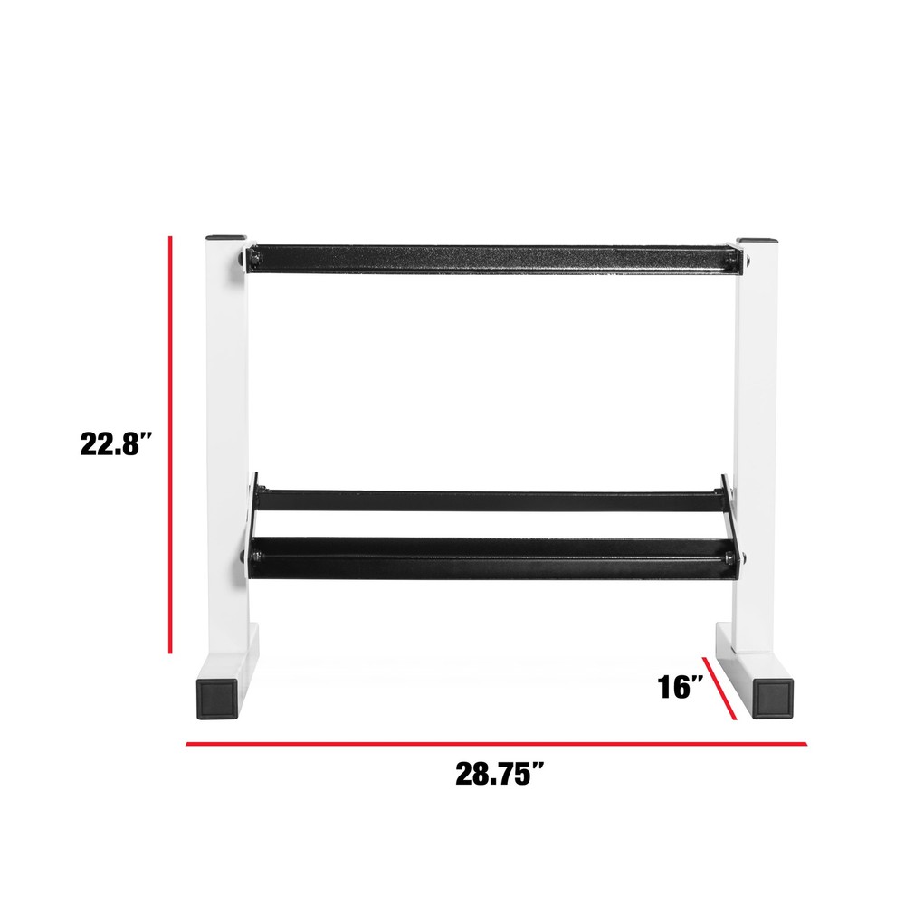 24 in. Two-Tier Dumbbell Rack