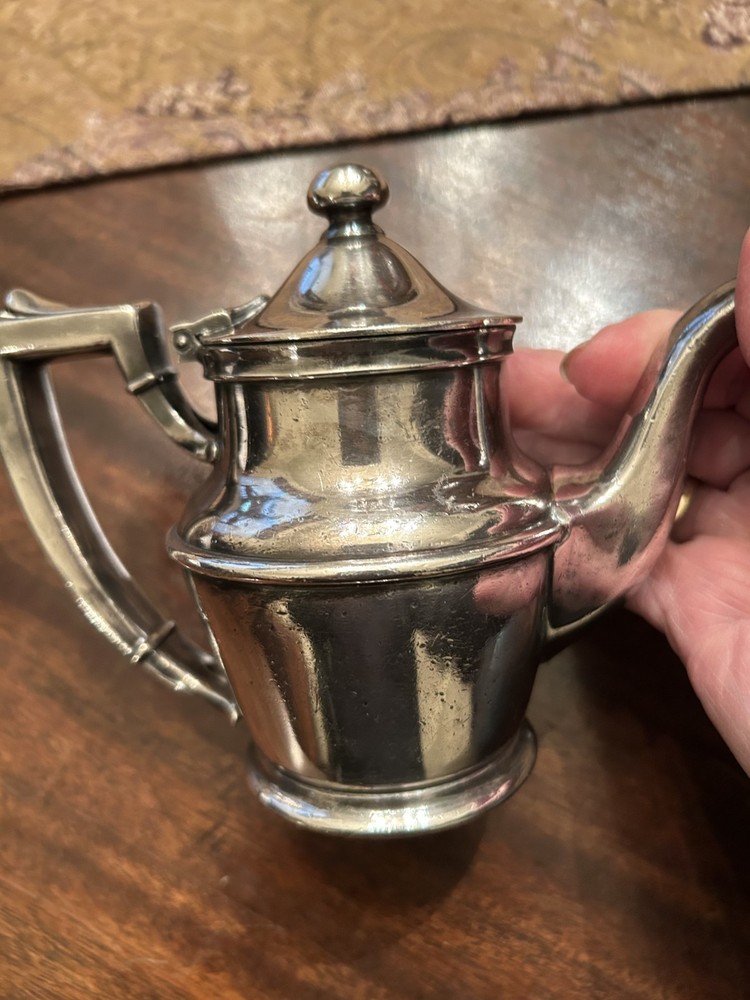 IS  International Silver Silver Soldered Teapot /Creamer 8 oz - 05002C