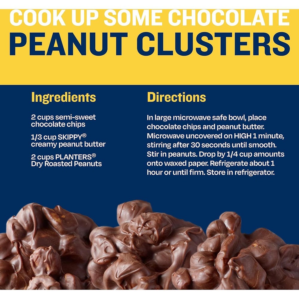 Planters Salted Dry Roasted Peanuts 16 oz