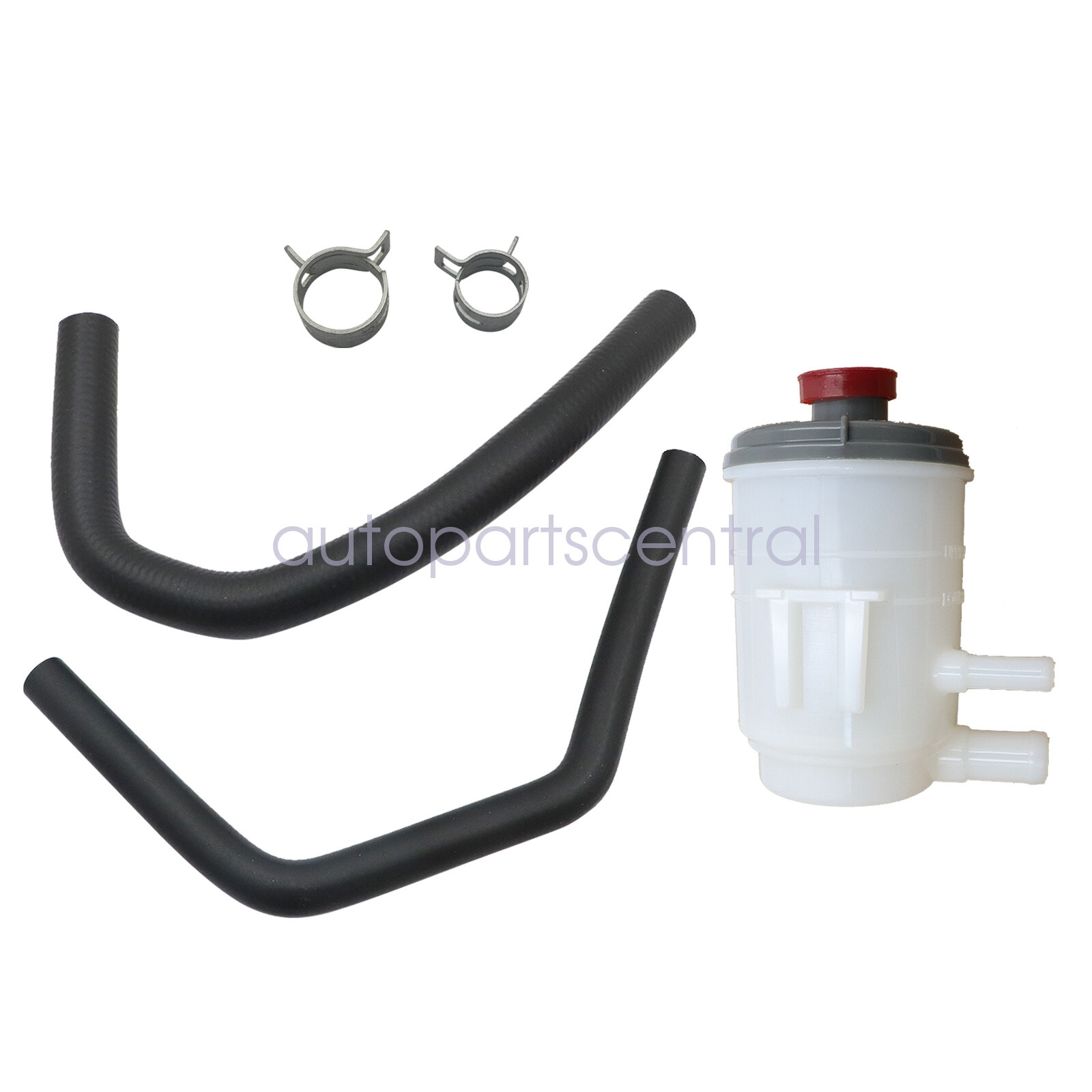 Fits For Honda Accord 2003-2007 Power Steering Pump Reservoir Tank & Hoses Kit