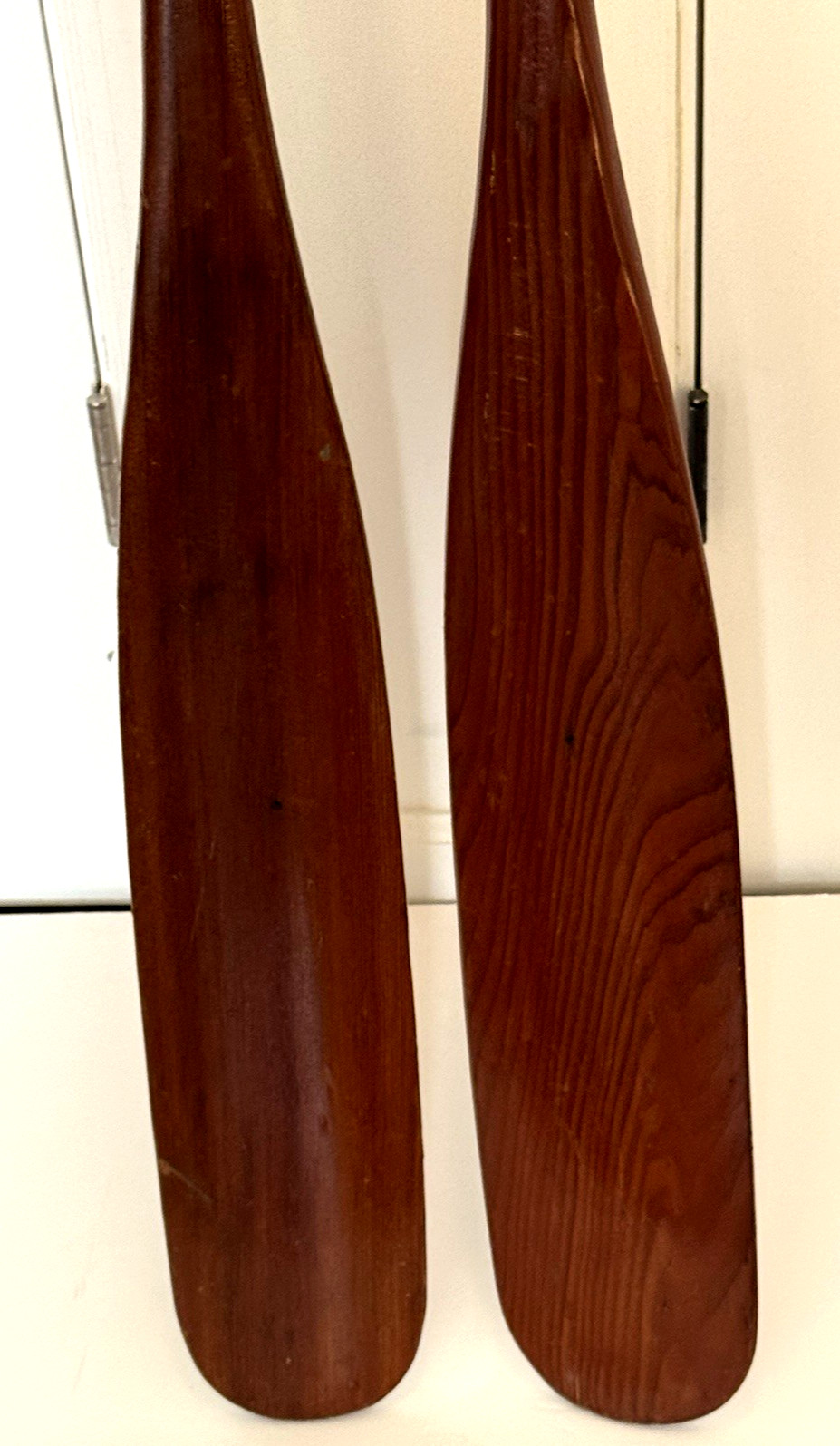 (2) VERY NICE PADDLES 60" LONG - NICE PATINA