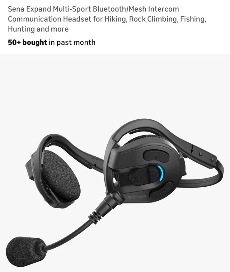 Sena - Expand - Long Range Bluetooth Intercom - EXPAND-02 - 980 Yards