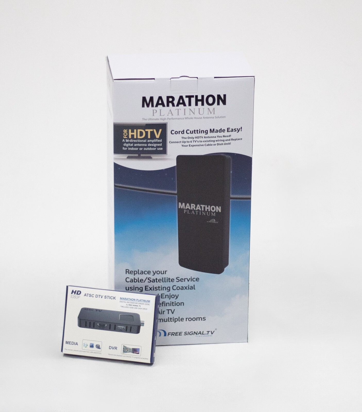 New Marathon Platinum Smart TV Antenna by Free Signal TV