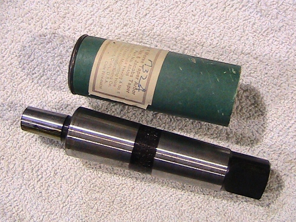 Jacobs A0406 Drill Chuck Arbor, 4MT x 6JT