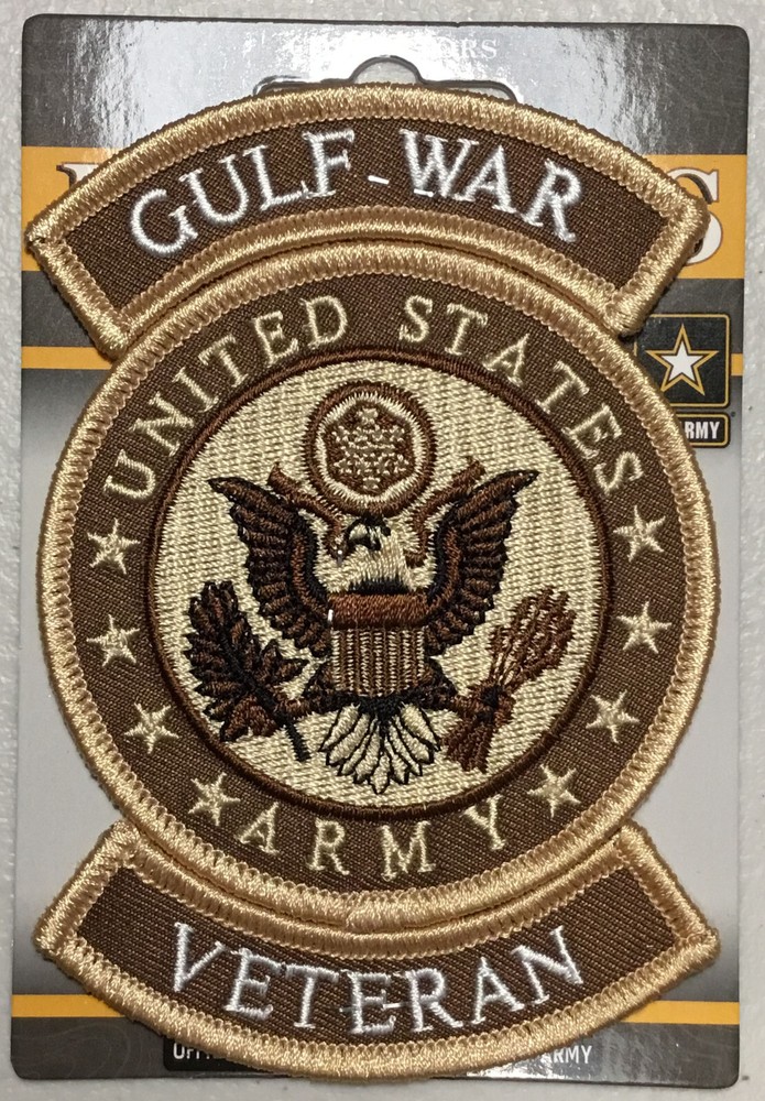 Army Gulf War Veteran 3-pc patch
