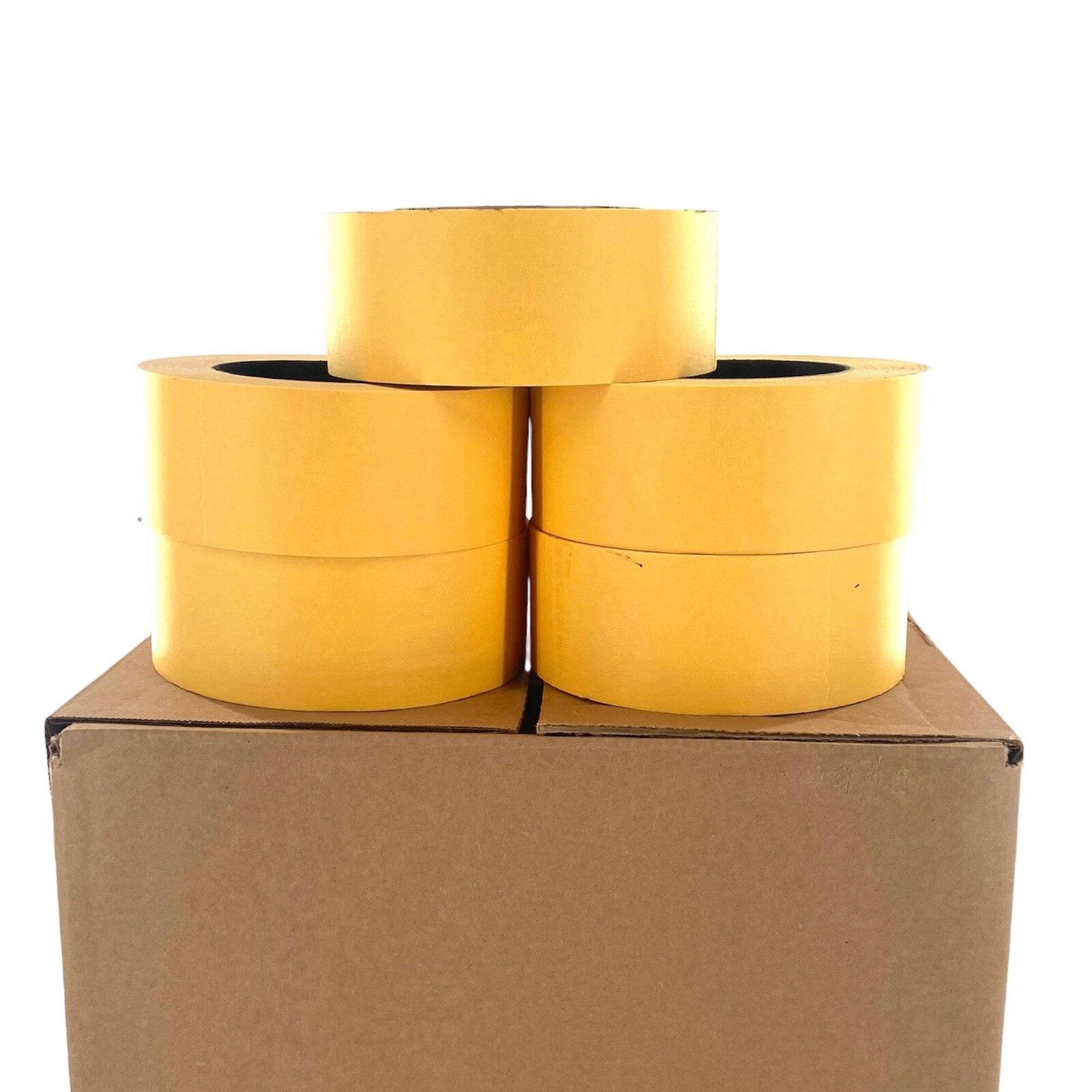 24 Rolls 2” X 60 Yards Yellow Automotive Painters Masking Tape BODYSHOP USA Made