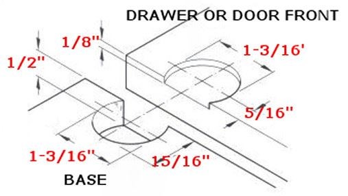 Flap Hinge or Drop Flap Hinge - Antique Copper