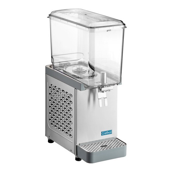 Crathco Bubbler Single 4.75 Gallon Bowl Refrigerated Beverage Dispenser - 120V