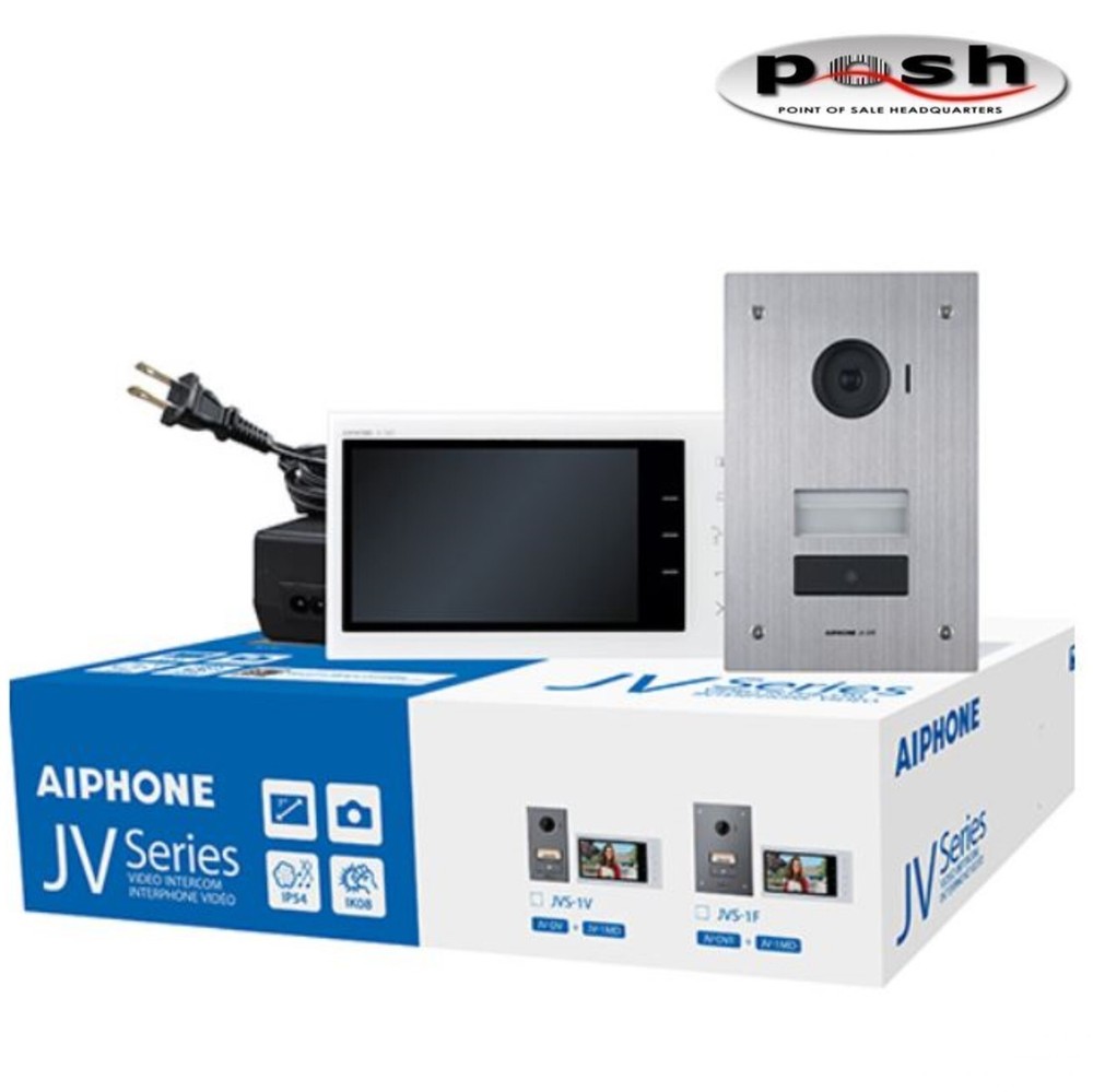 NEW - Aiphone JVS-1F JV SET, FLUSH MT DOOR