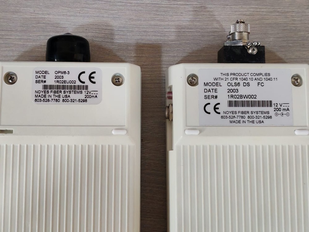 Noyes OPM6 Optical Power Meter + OLS6 Optical Light Source - Tried & Tested