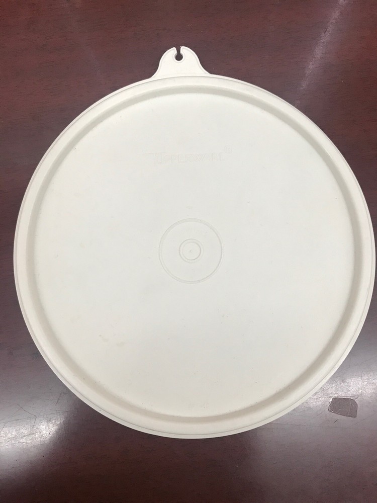 Tupperware WHITE Replacement Lid Seal # 227-46  6 3/8"