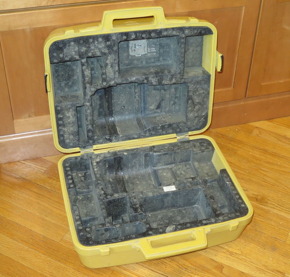 Topcon RL-H1Sa RL-HS2a Empty Carrying Case - Missing/Broken Clasps