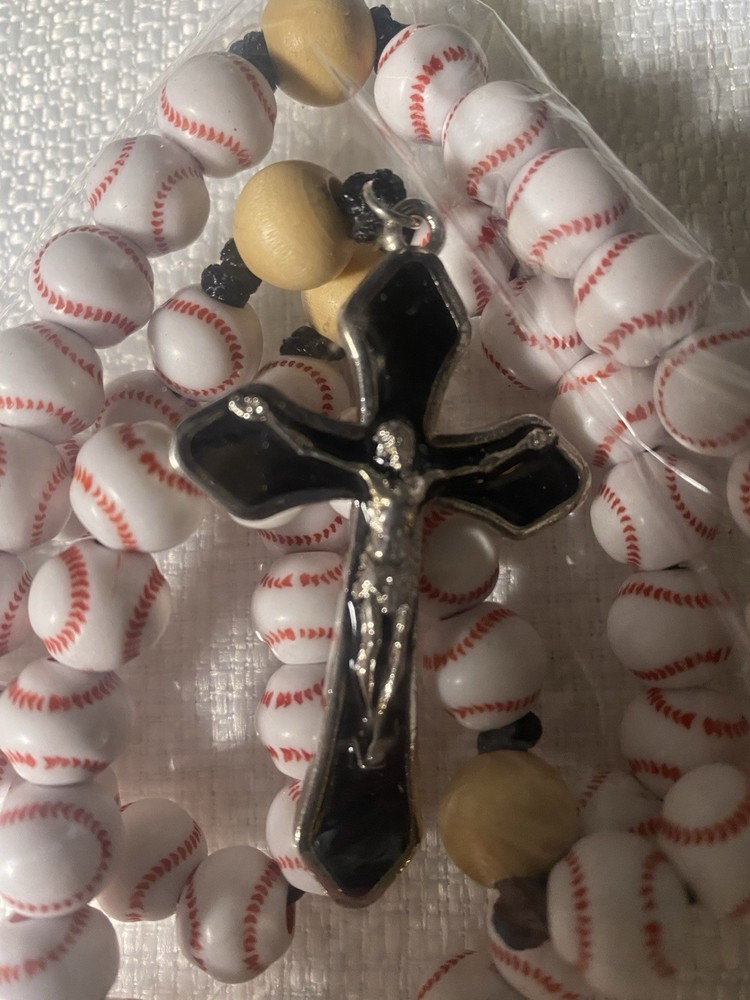 Baseball Rosary Sports Ball Beads