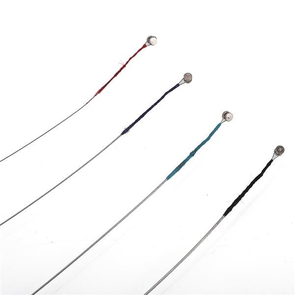 3/4 4/4 Nickel Silver Wound Violin Strings Set Silver