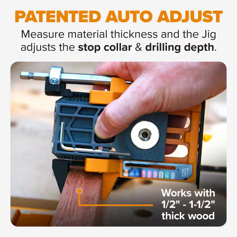 Automatic Mini-Pocket Hole Jig