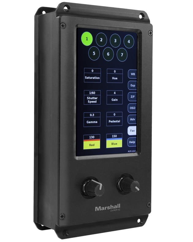 Marshall Electronics CV-RCP-V2 5 Touchscreen RCP Multi Camera Control