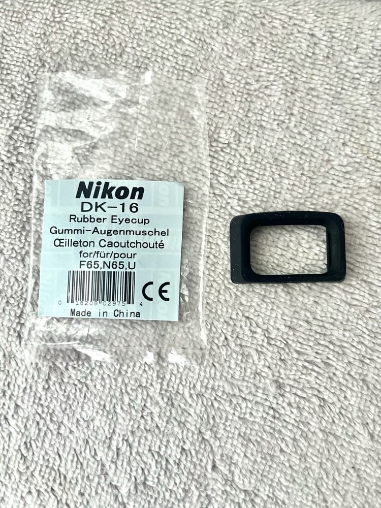 Genuine Nikon DK-16 Rubber Eyecup Replacement.