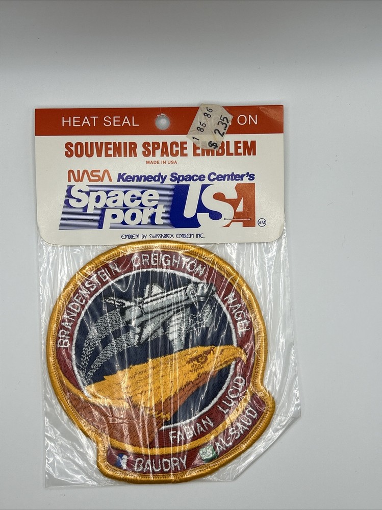 NASA Challenger Shuttle STS-8 Sew/Iron On 1986 Patch P267D2