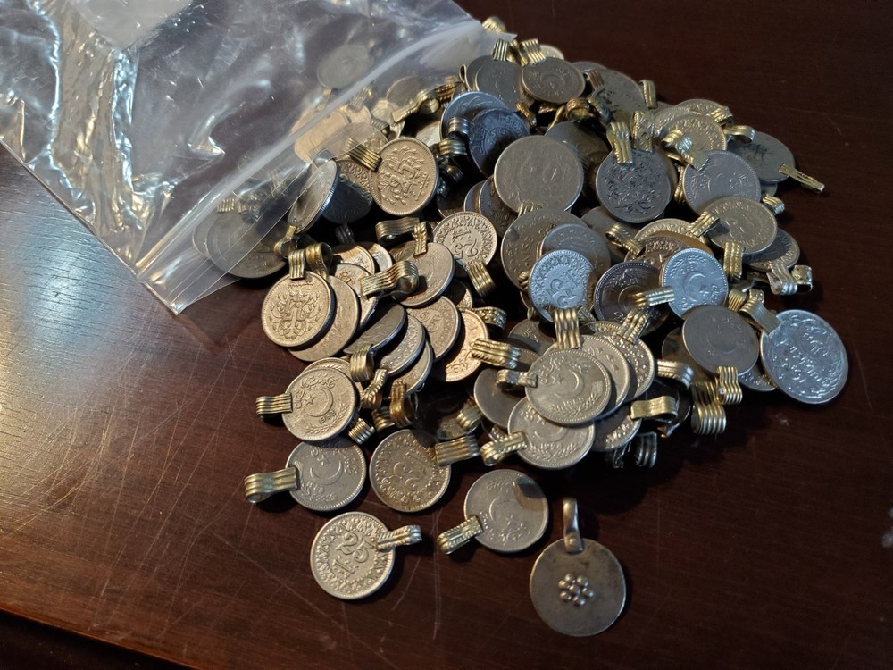Authentic Afghan tribal coins
