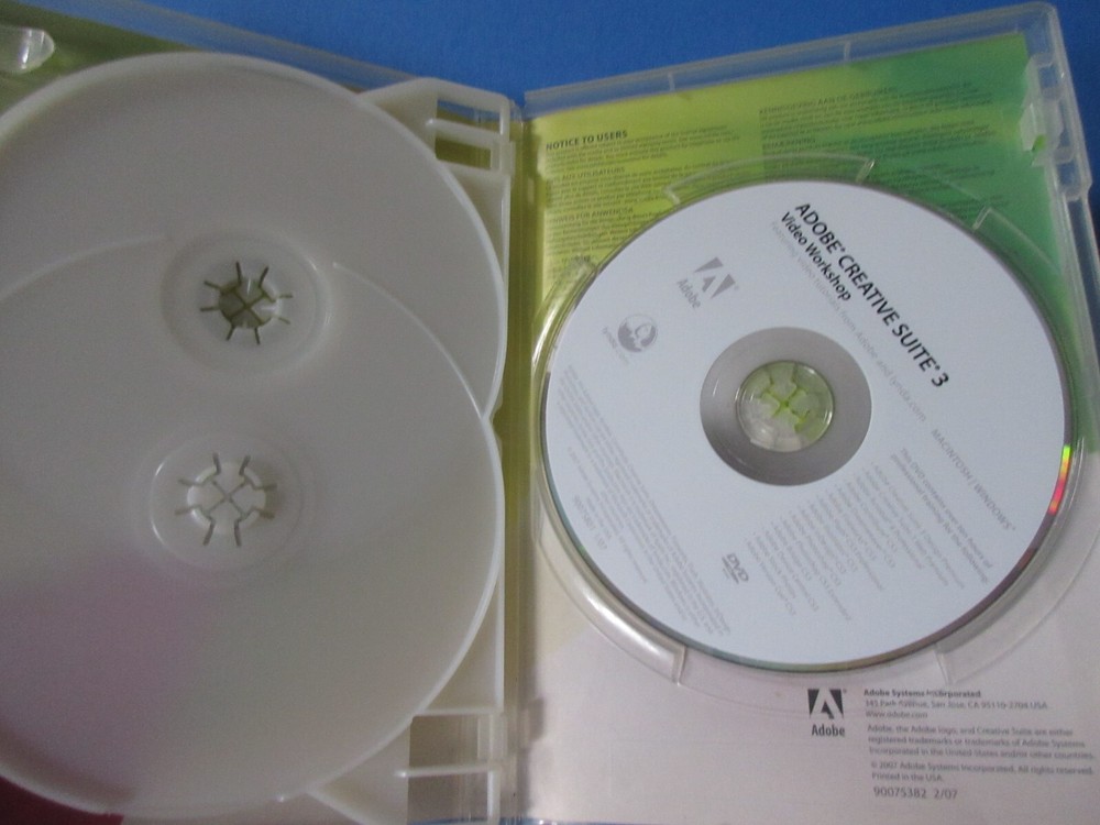 Adobe Creative Suite 4 +3 Design Standard for MAC OS DVD Version