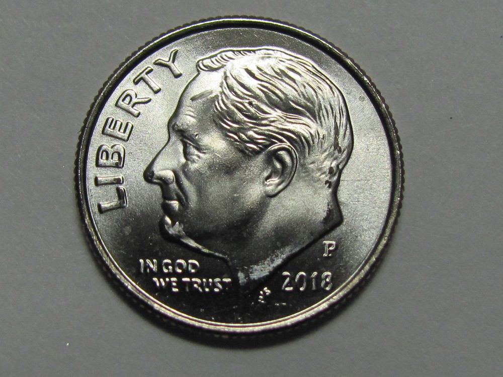 2018 P Roosevelt Dime - Brilliant Uncirculated