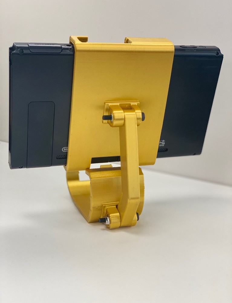 3D Printed Nintendo Switch 2 Pro Controller Mount Clip Adjustable Holder
