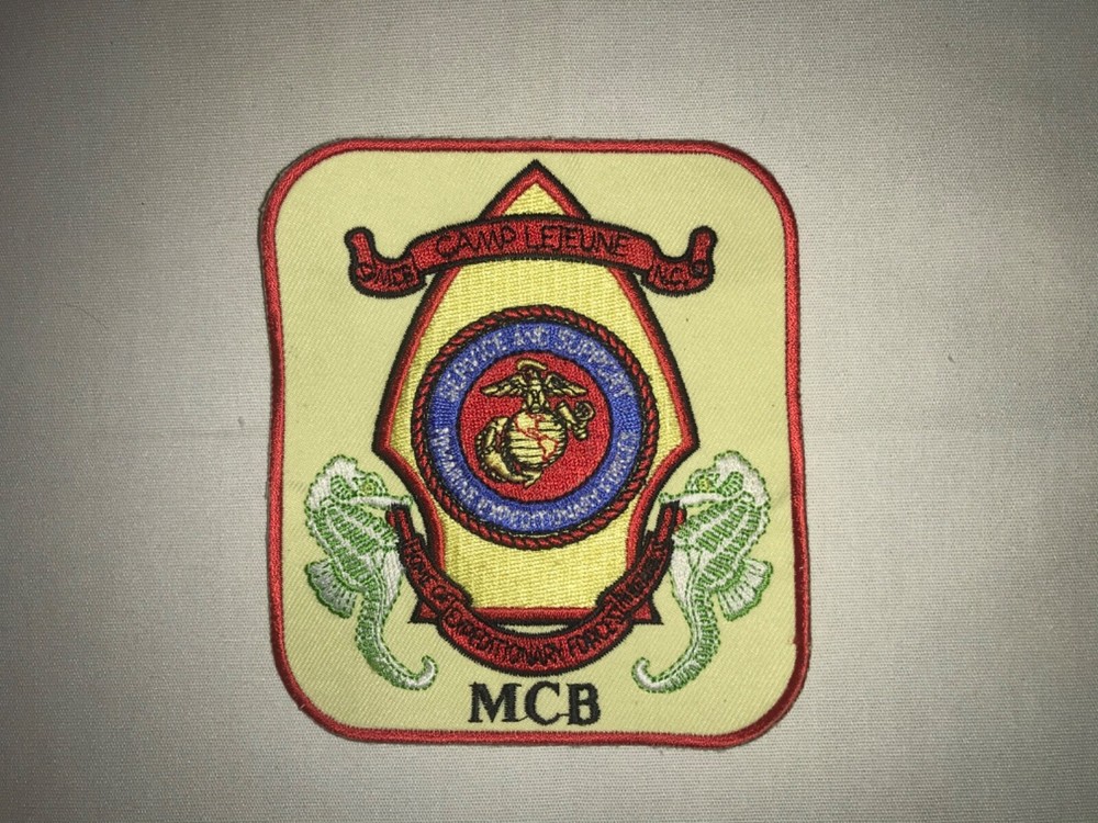USMC Camp Lejeune MCB US MARINE Expeditionary Forces Patch