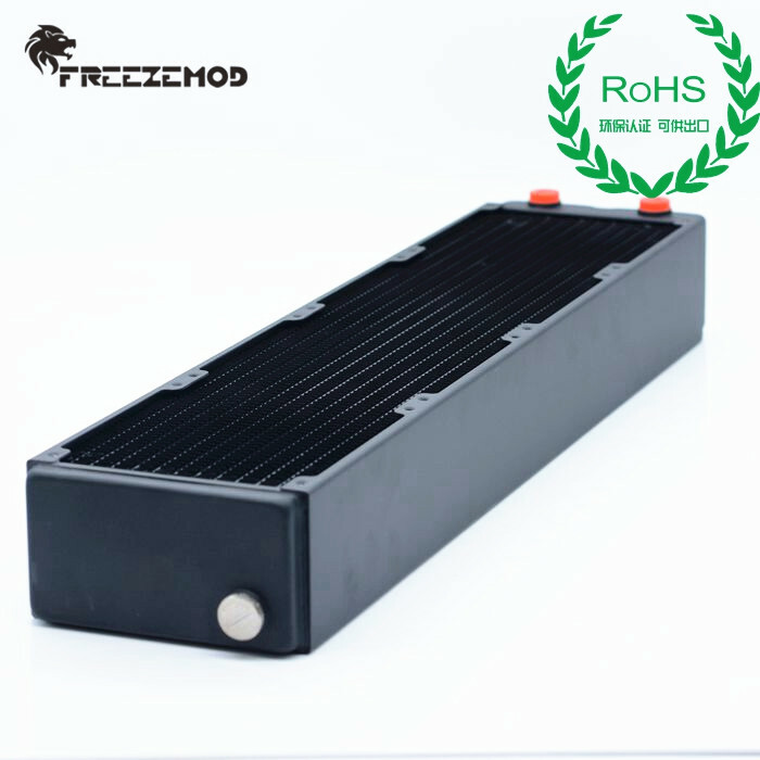 FreezeMod 120mm 240mm 360mm 480mm Copper Radiator 65mm Thick G1/4 Water Cooling
