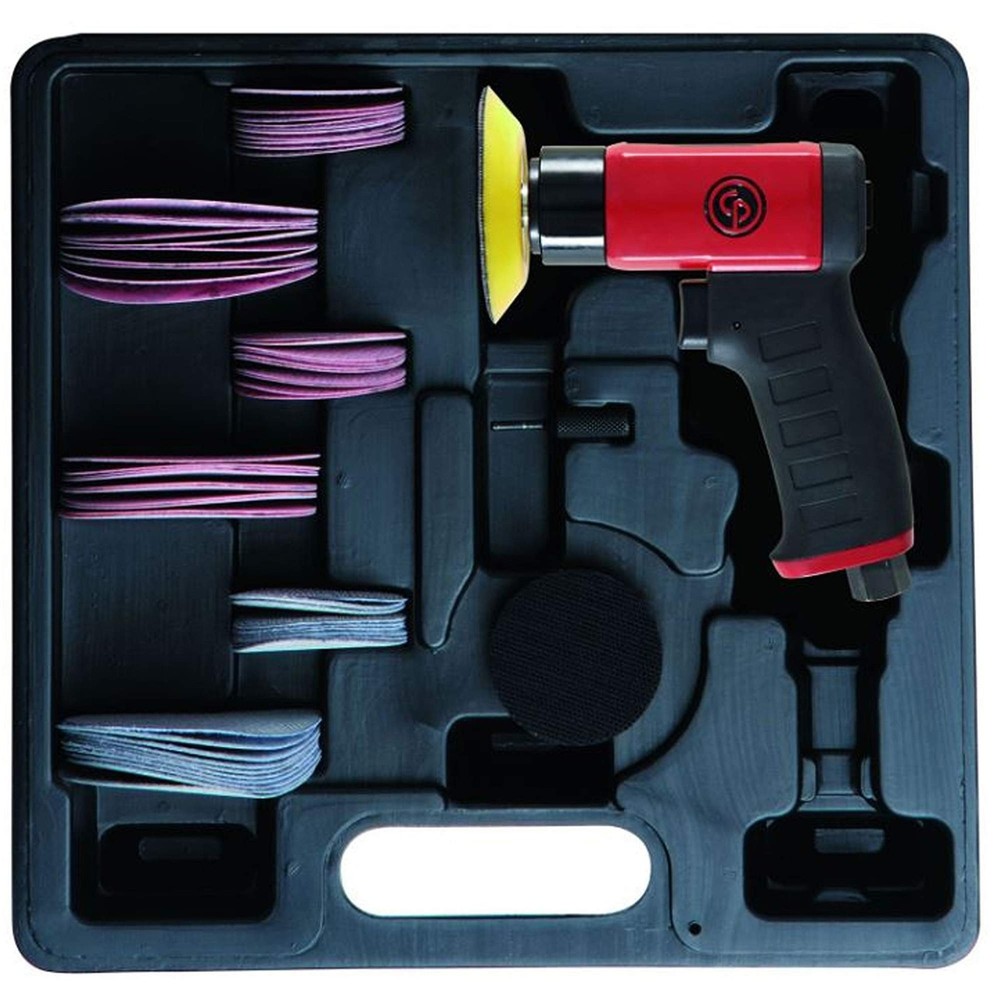 Chicago Pneumatic CPT7200S Mini Random Orbital Sander Kit