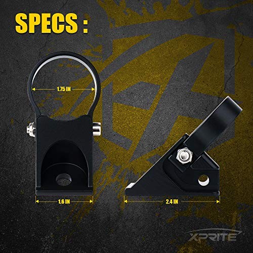 1.75 Inch Roll Bar Mounting Brackets, Universal Adjustable LED Light 1.75 inch