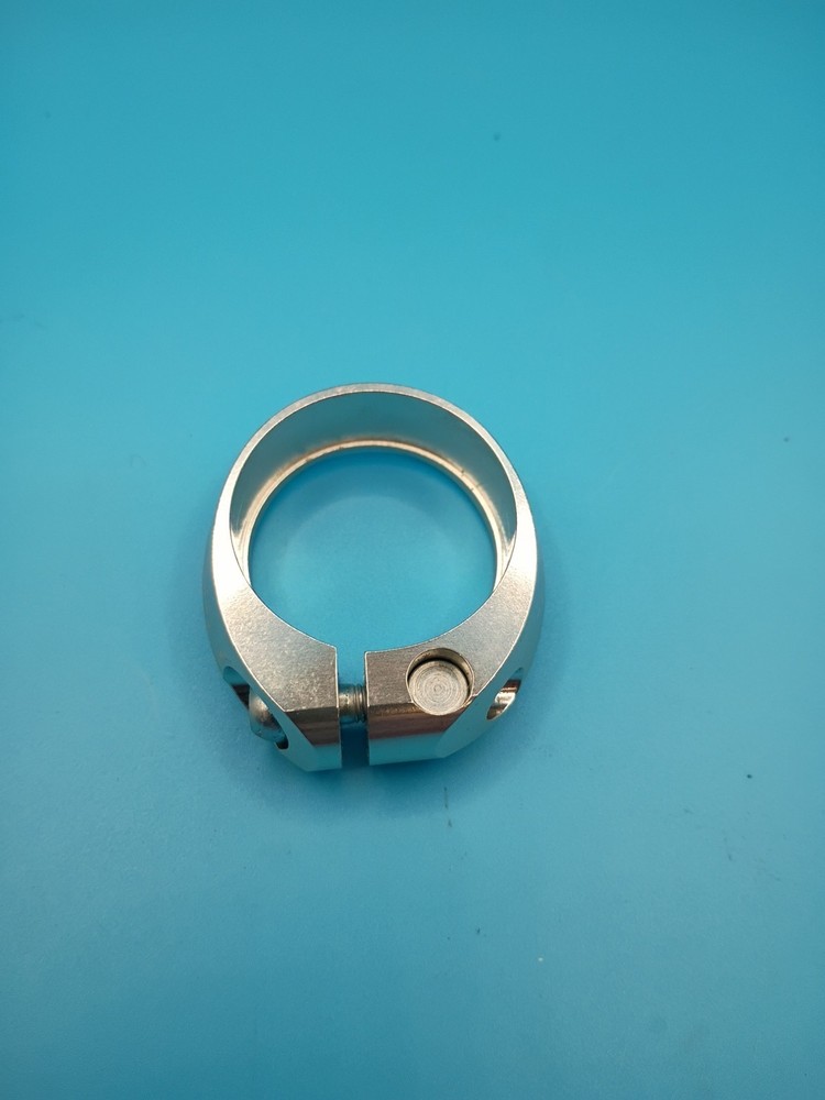 Thomson 34.9 Seat Post Clamp Silver Model SC E-104 Used Great Condition