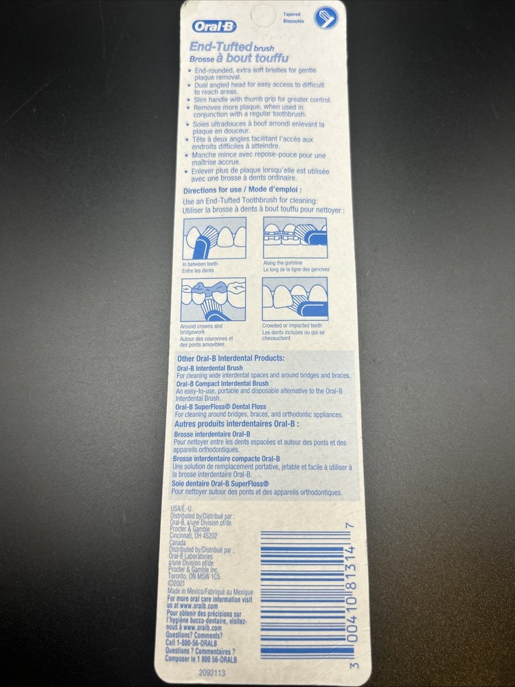 Oral B End Tufted Brush