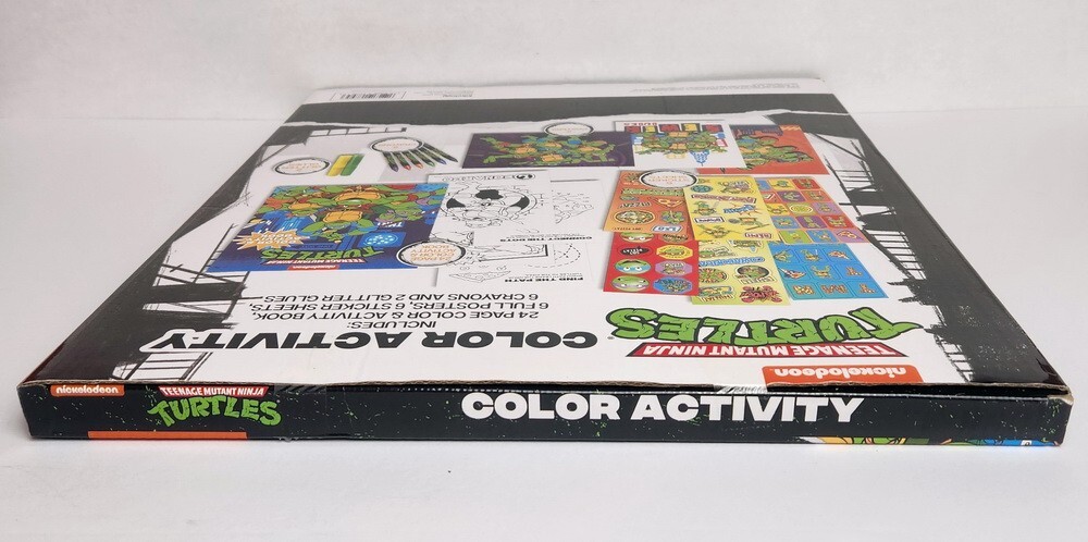 Nickelodeon TMNT Color Activity Set