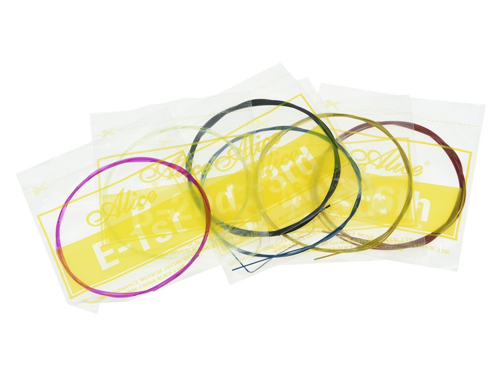 5 Sets Colorful Nylon Classical Guitar String Normal Tension Guitar Strings