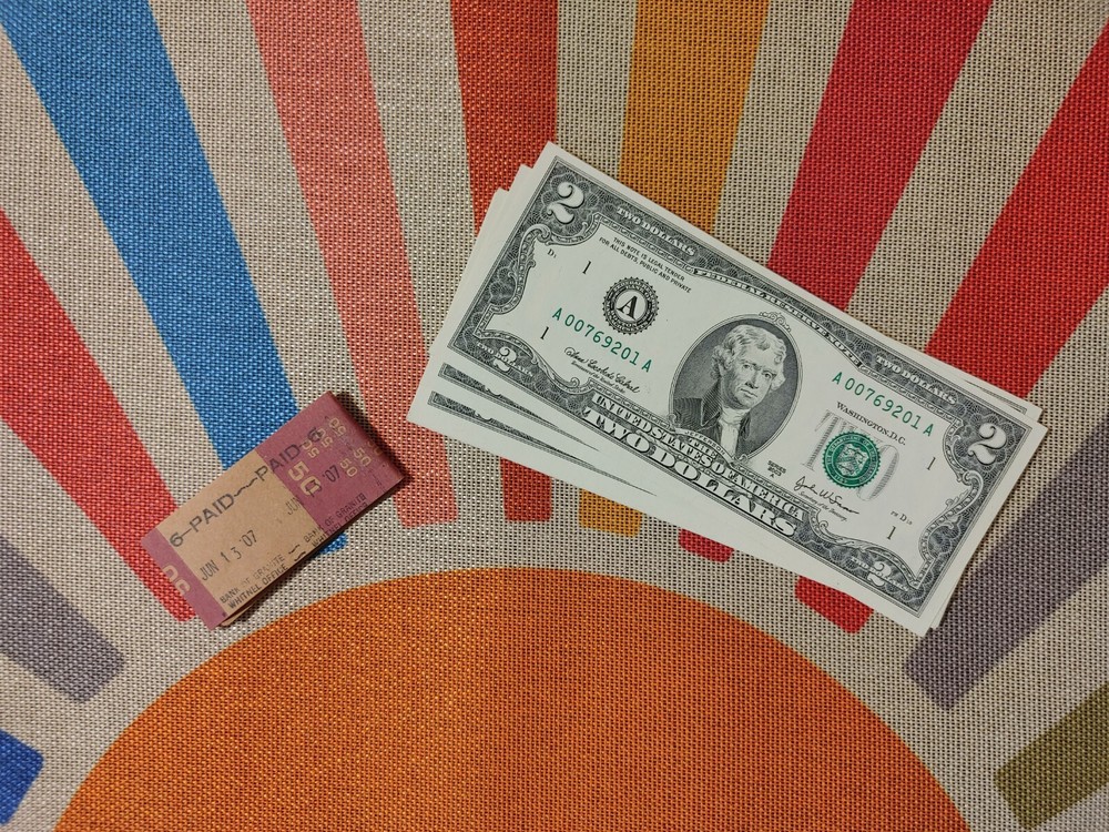 2003 A - $2 Two Dollar Bill - A Boston - Uncirculated - From BEP Pack