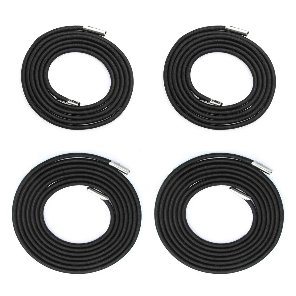Universal Replacement Cord for Zero Gravity Chair, 4 Pack Elastic Cords Repai...