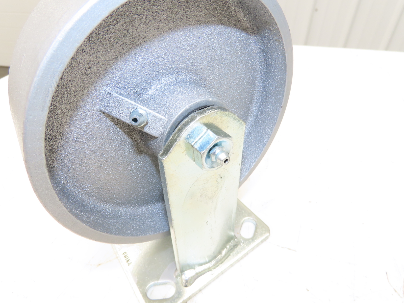 Cast Iron Rigid Caster Wheel 6" Lot of 4