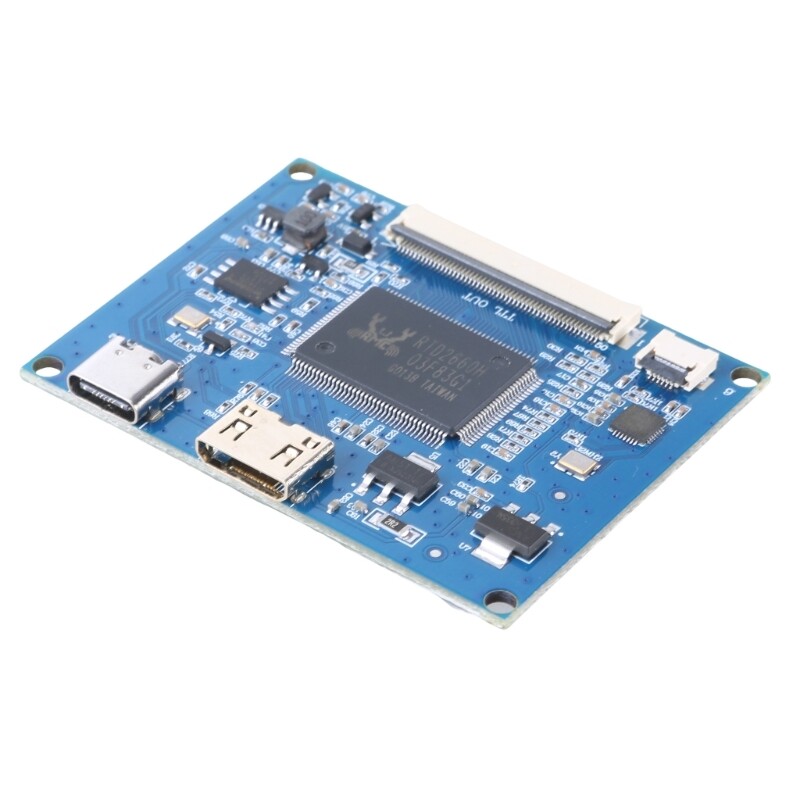 50Pin LCD Panel Controller Board LCD Display Screen Driver Board Support GT911