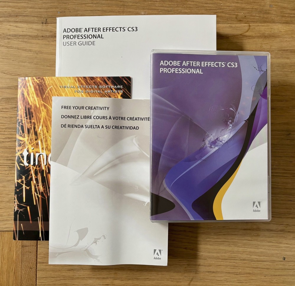 Adobe After Effects CS3 Professional - Retail box *READ*