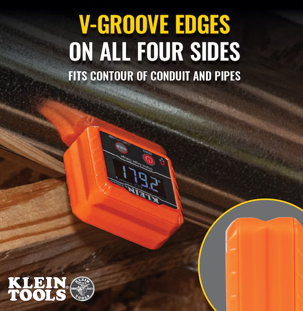 Klein Tools Digital Level & Angle Gauge - Perfect for Accurate Angles & Level Me