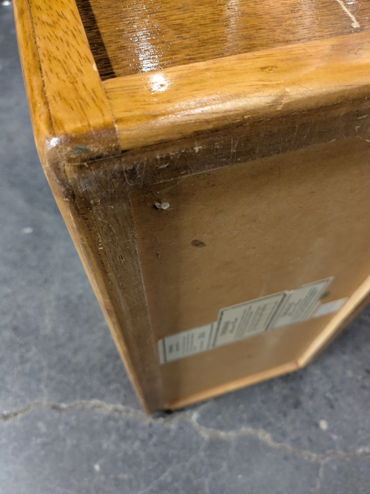 THOMAS Pacconi Museum Series Wooden Wood Tool Box Chest w/Lift-Out Tray