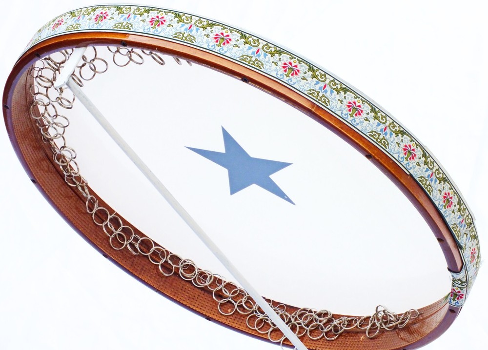 Beautiful Frame Drum Daf, Erbane With Case