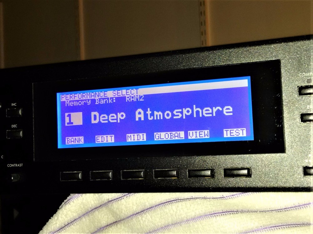 KORG WAVESTATION replacement display - also fits EX + A/D models - easy install